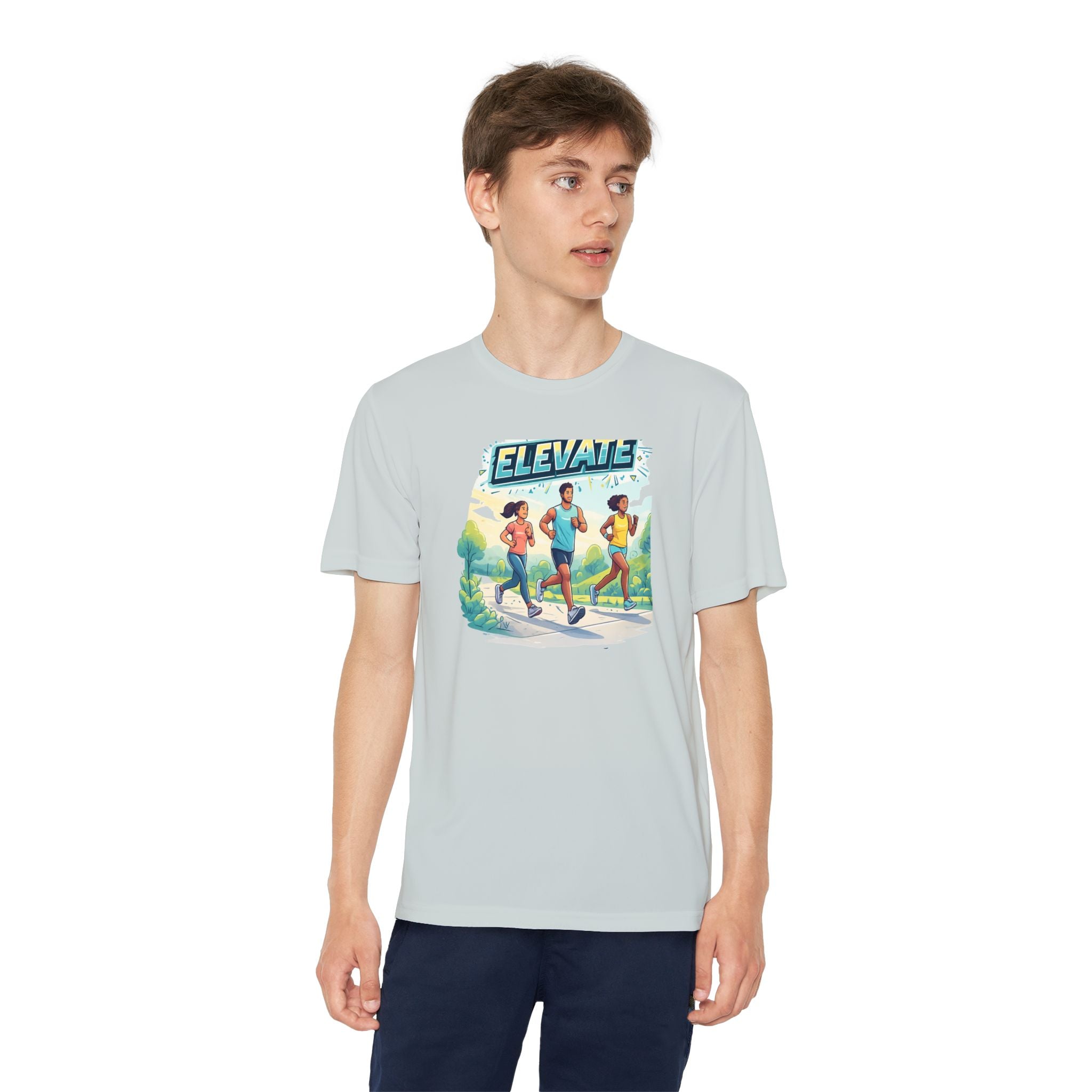 Elevate Youth Running Tee — Kids Track & Cross Country Shirt