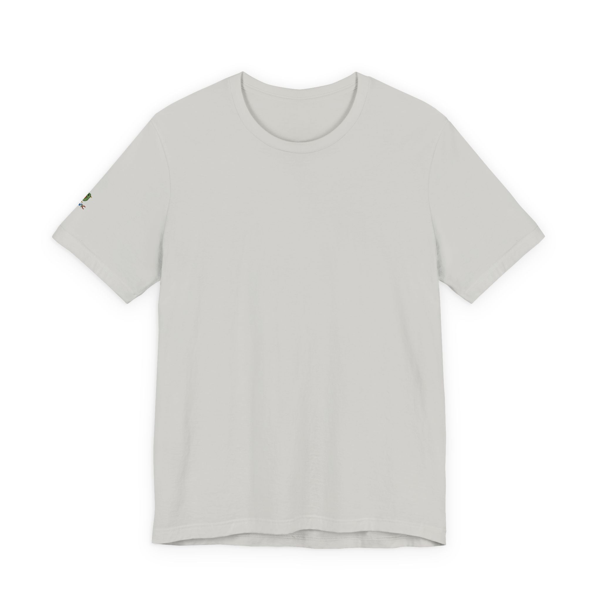 Classic White Jersey Tee - Plain Short Sleeve T-Shirt