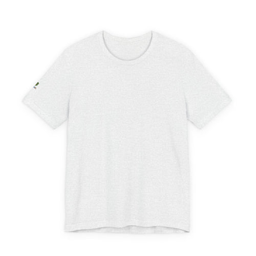 Classic White Jersey Tee - Plain Short Sleeve T-Shirt