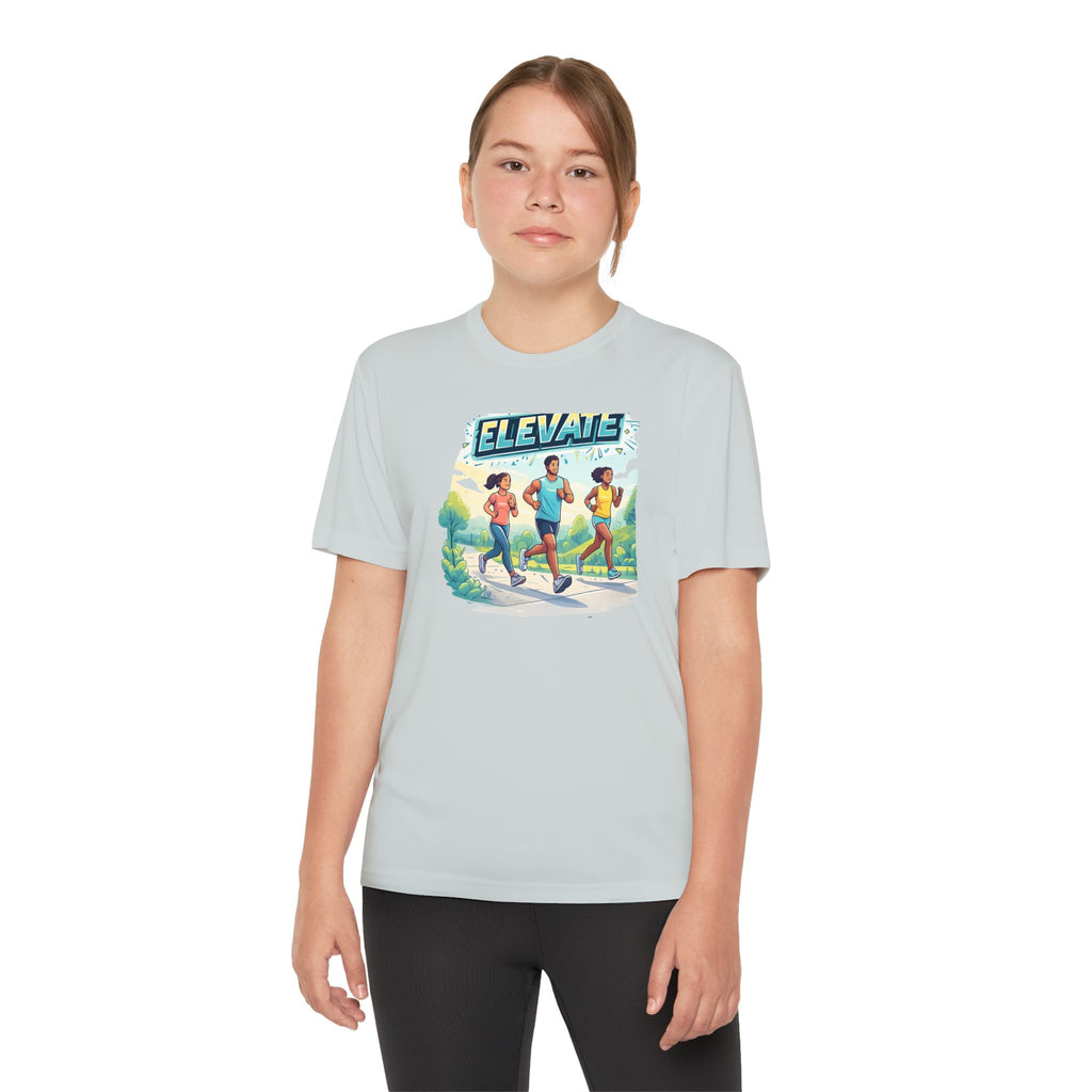 Elevate Youth Running Tee — Kids Track & Cross Country Shirt