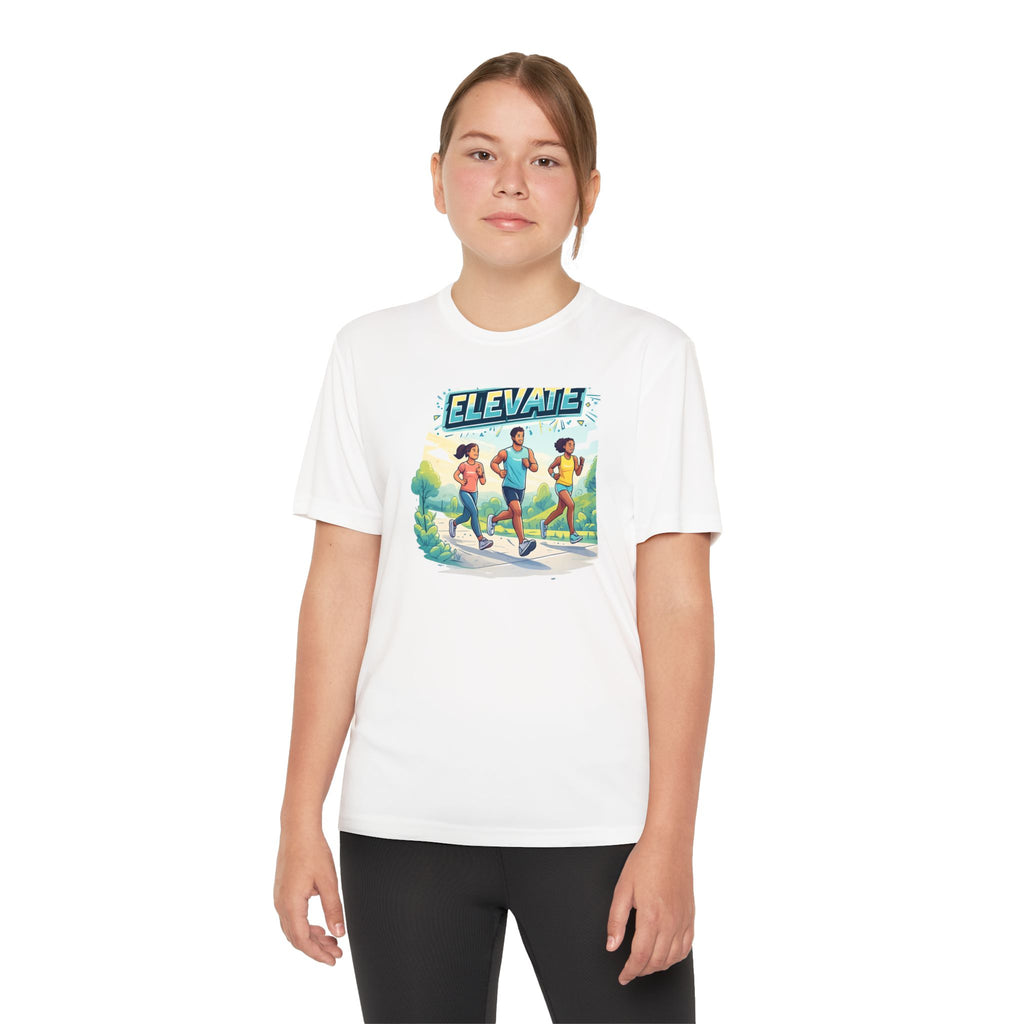 Elevate Youth Running Tee — Kids Track & Cross Country Shirt