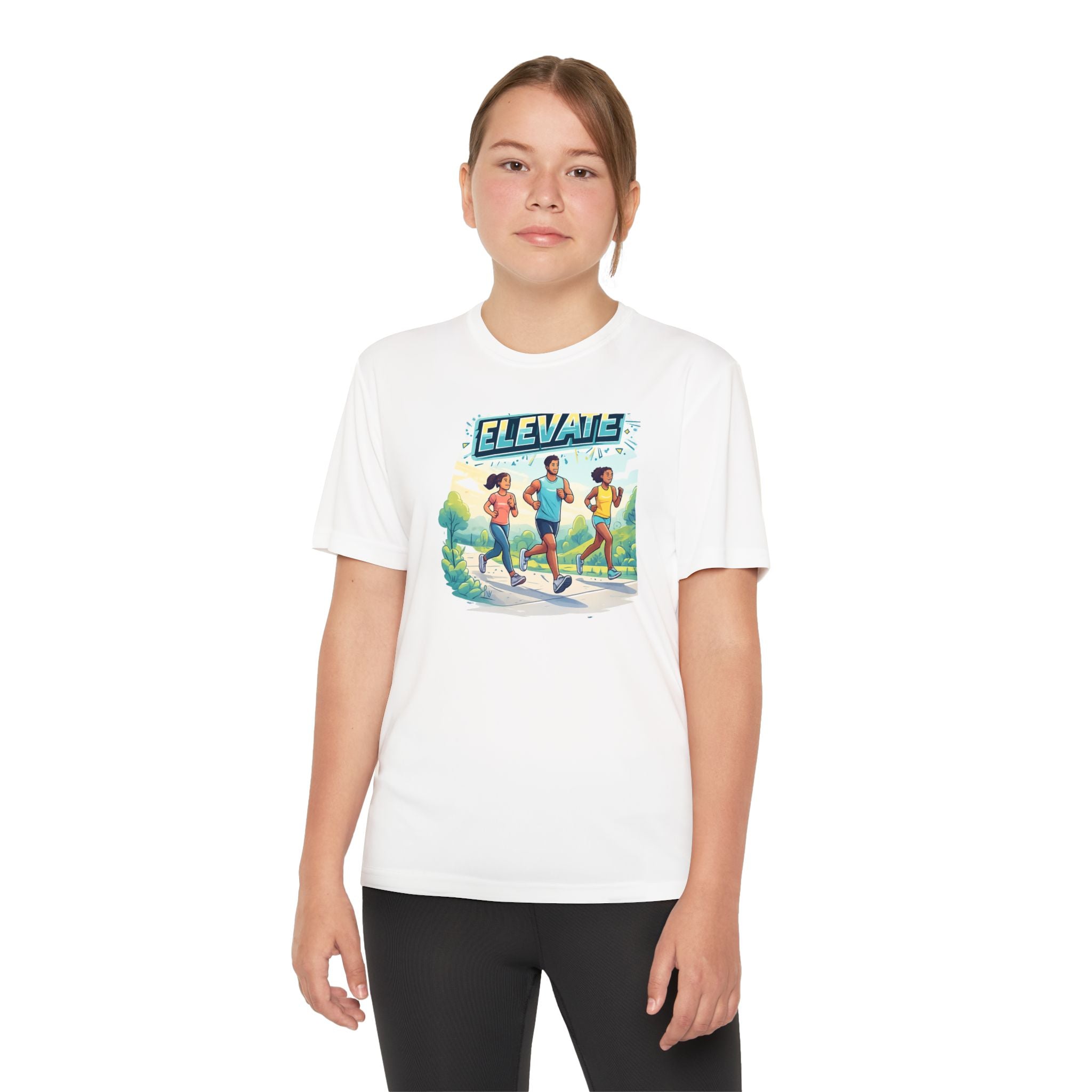 Elevate Youth Running Tee — Kids Track & Cross Country Shirt