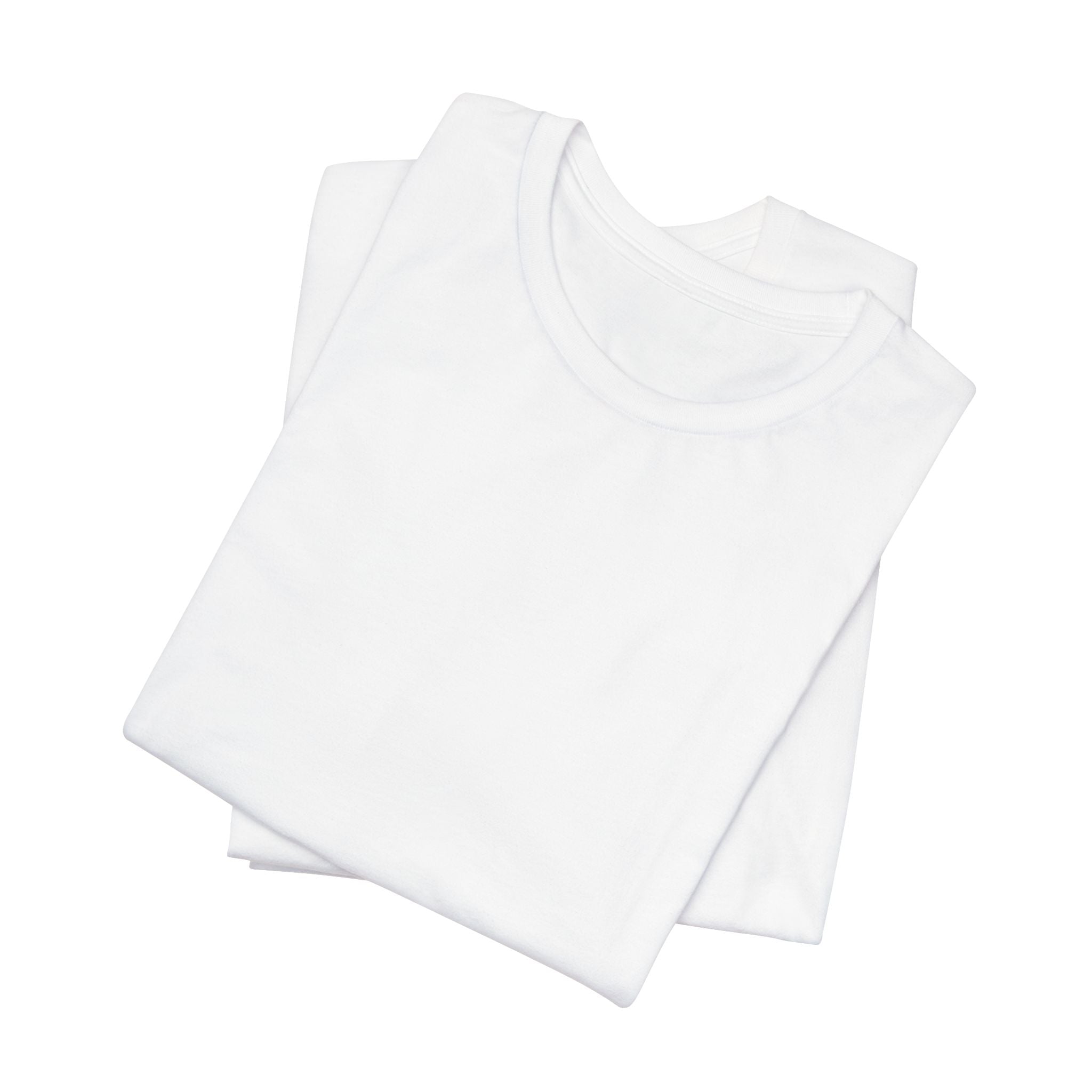 Classic White Jersey Tee - Plain Short Sleeve T-Shirt