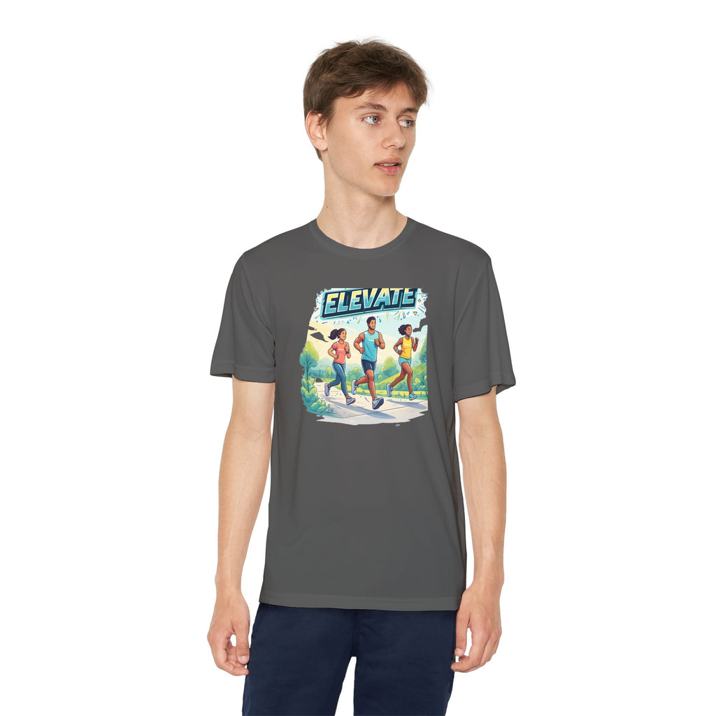 Elevate Youth Running Tee — Kids Track & Cross Country Shirt