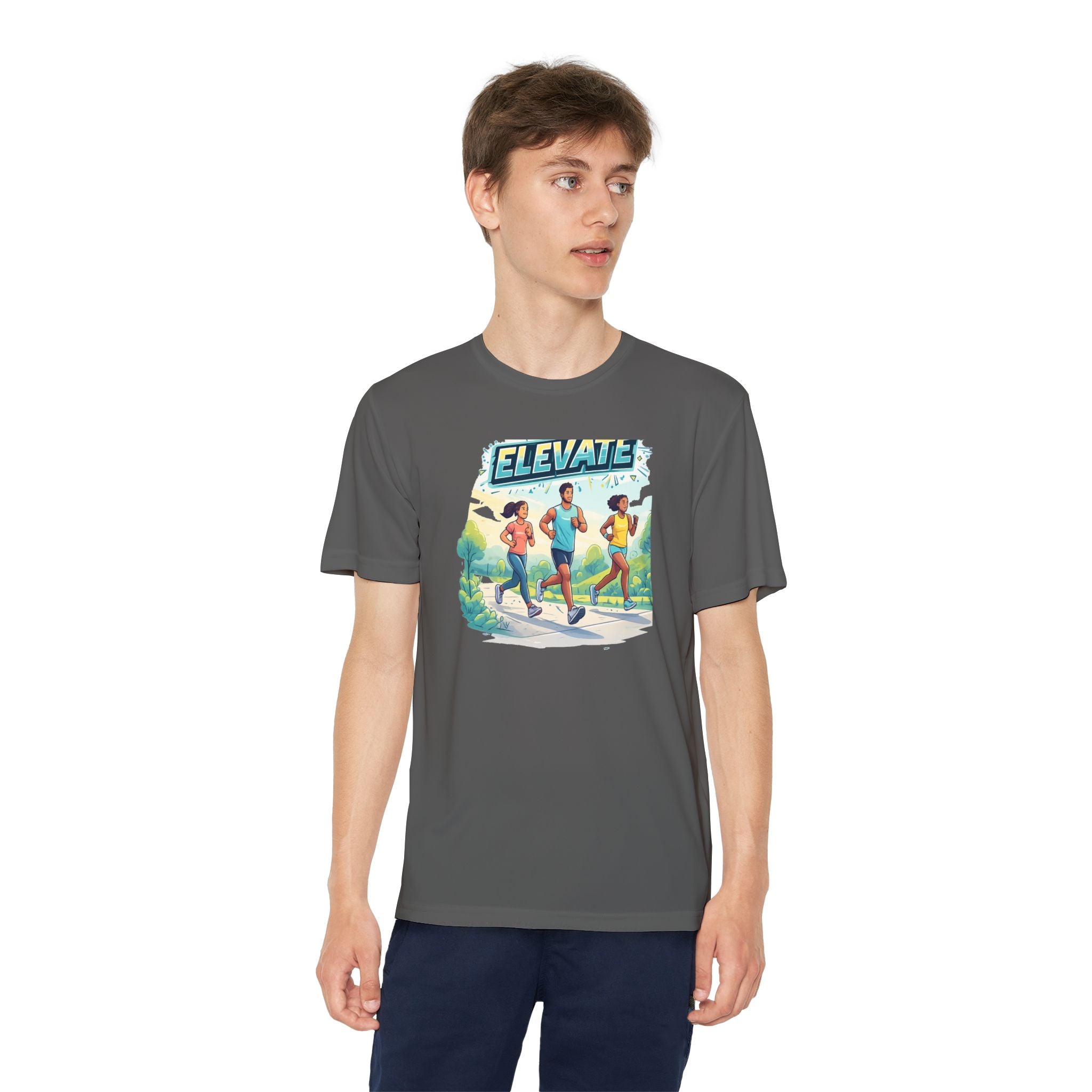 Elevate Youth Running Tee — Kids Track & Cross Country Shirt