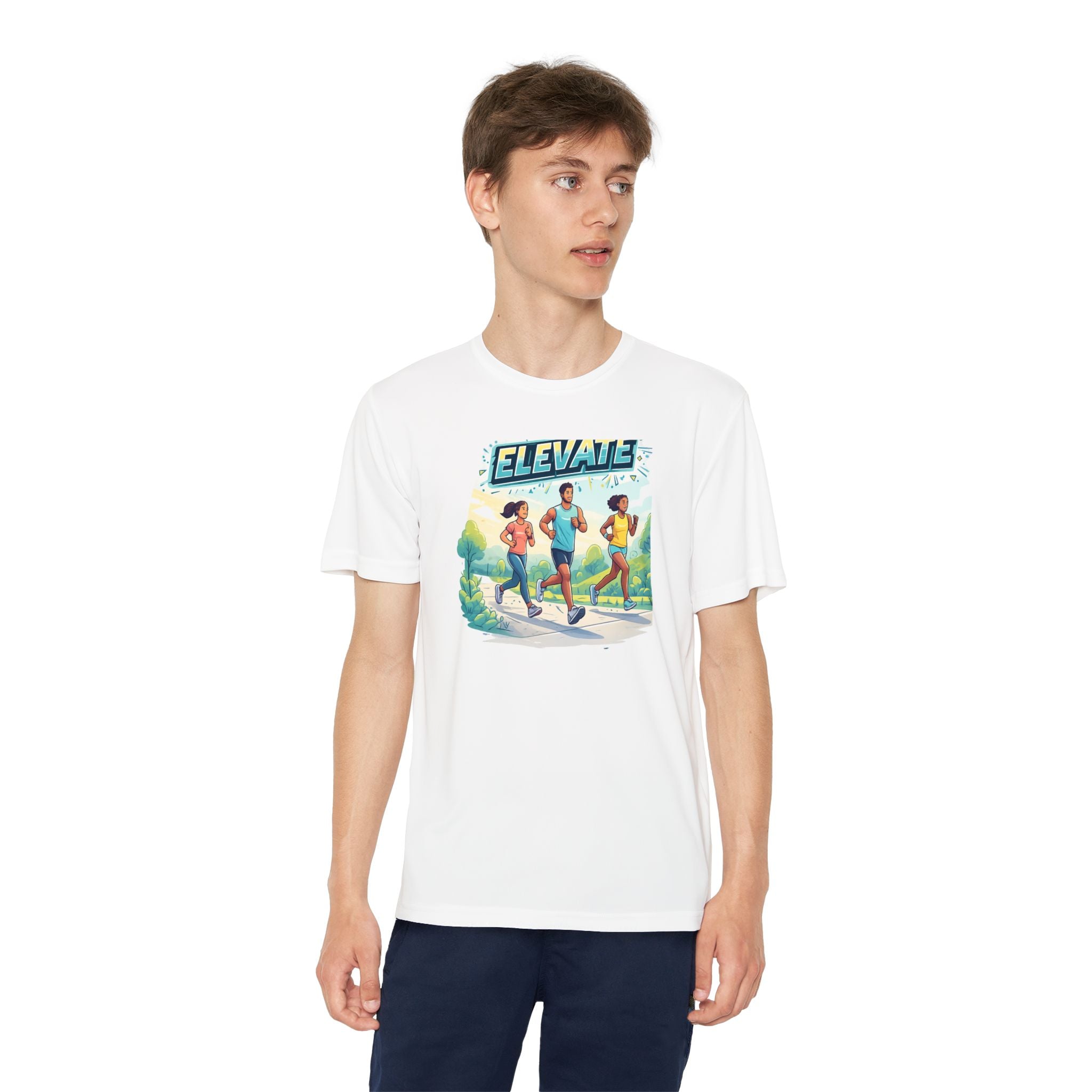 Elevate Youth Running Tee — Kids Track & Cross Country Shirt
