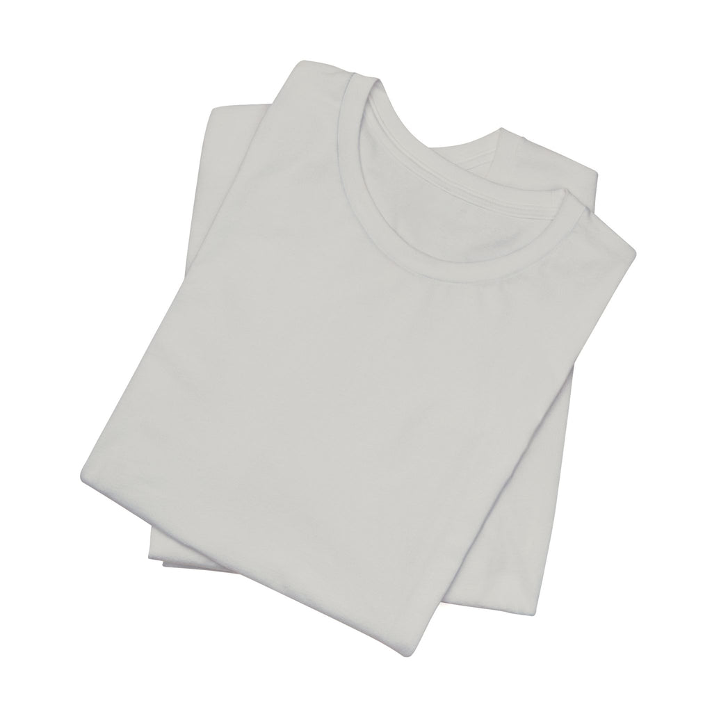 Classic White Jersey Tee - Plain Short Sleeve T-Shirt