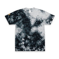 Tie-Dye Spiral Oversized Tee with Embroidered Pocket