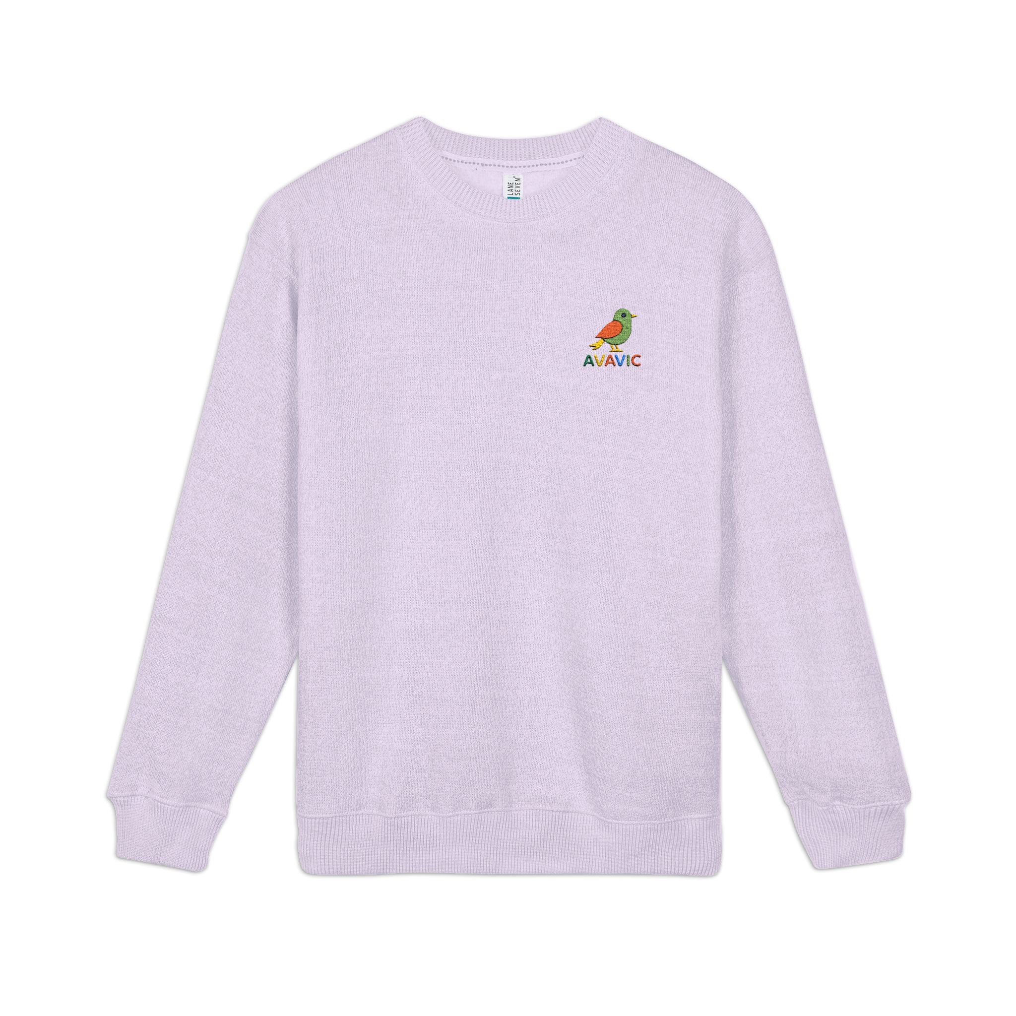 Embroidered Nautical Parrot Crewneck Sweatshirt