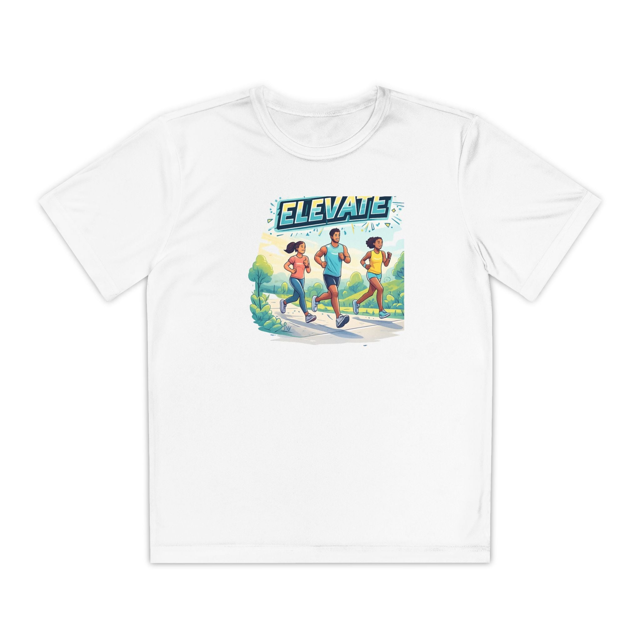 Elevate Youth Running Tee — Kids Track & Cross Country Shirt